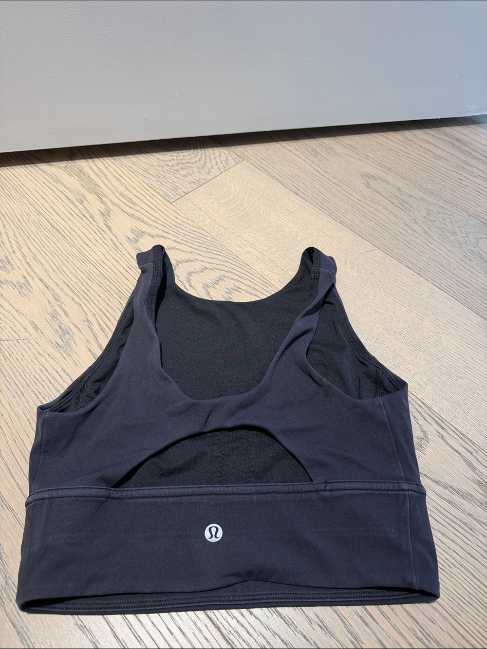 lululemon athletica Black Athletic Racerback Sports Bra